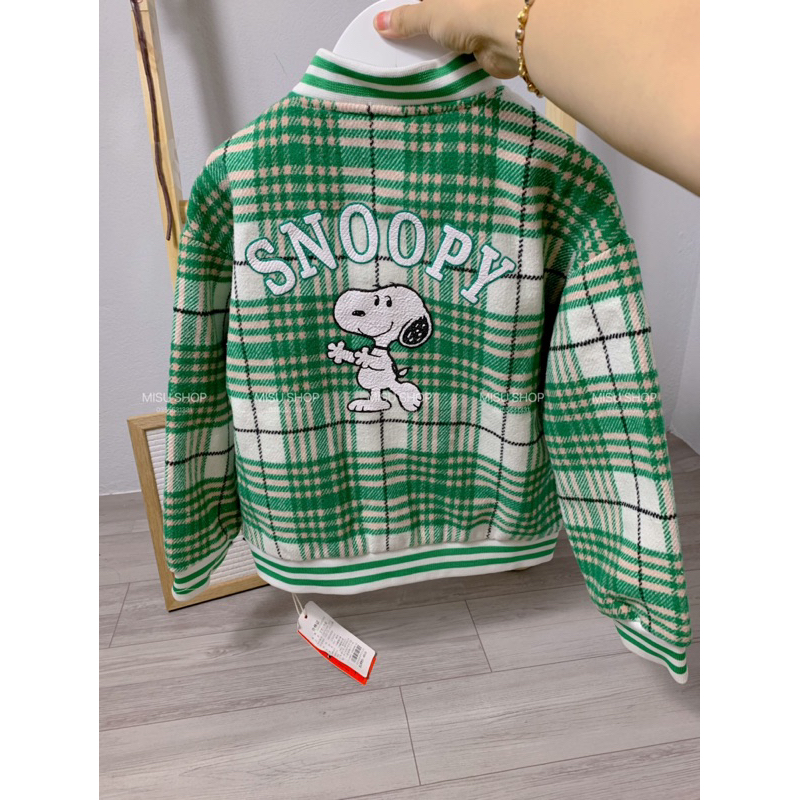 Áo bomber bé trai bé gái chất dạ cao cấp
