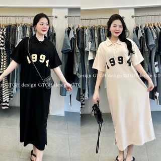 Siuu phẩm váy suông rộng polo 1994 so hott Hàng freesize