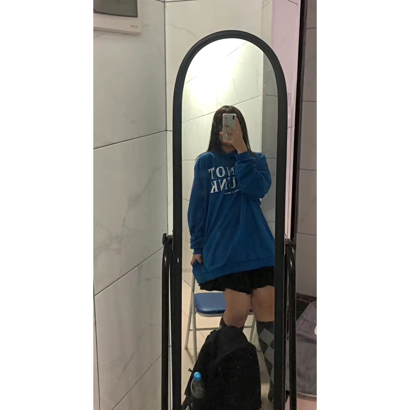 Áo hoodie NỈ BÔNG Drunk xanh cá tính Super Bigsize đến 150kg