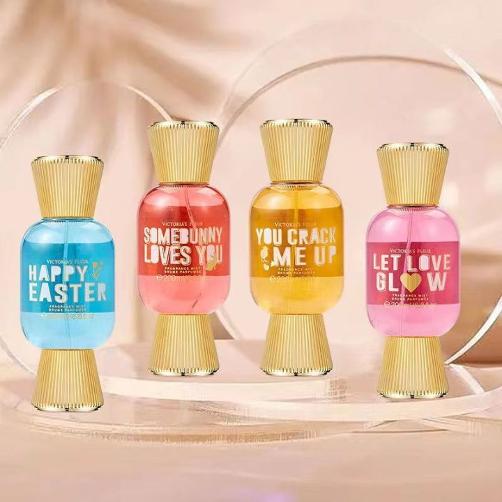 Xịt Thơm Nước Hoa Toàn Thân Victoria’s Secret Dạng Thân Kẹo ngọt tươi mát  MIX ngẫu nhiên