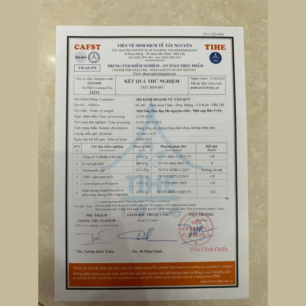 COMBO 2 Lít Mật Ong Nguyên Chất 100% Tự Nhiên Bảo Uyên Gồm 2 Loại Mật Ong Hoa Cà Phê Và Mật Ong Hoa Bạc Hà