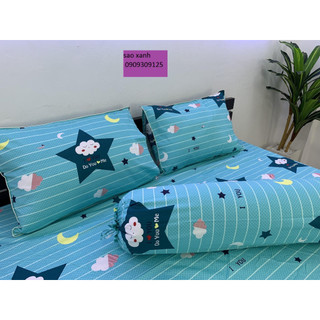 Drap cotton 100% , ga trải giường cao cấp chuẩn LOGO CTY, vải dày dặn thoáng mát, thấm hút mồ hôi