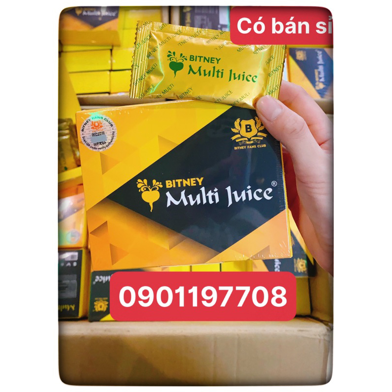 Multi juice Malaysia 1 hộp 10 gói