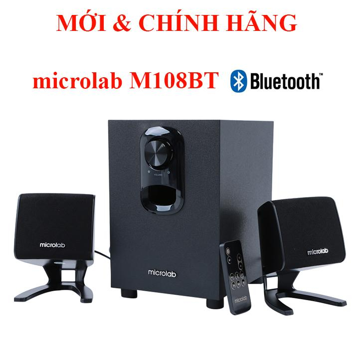 Loa Bluetooth Microlab M-106BT 2.1 Chỉnh Bass được m106bt U210 M-108BT M108BT