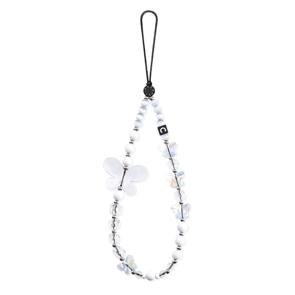 Dây Charm Butterfly CASETiFY Đeo Tay | Butterfly Phone Charm - Aurora