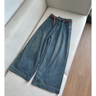 2793 quần jeans suông gấu to kđ
