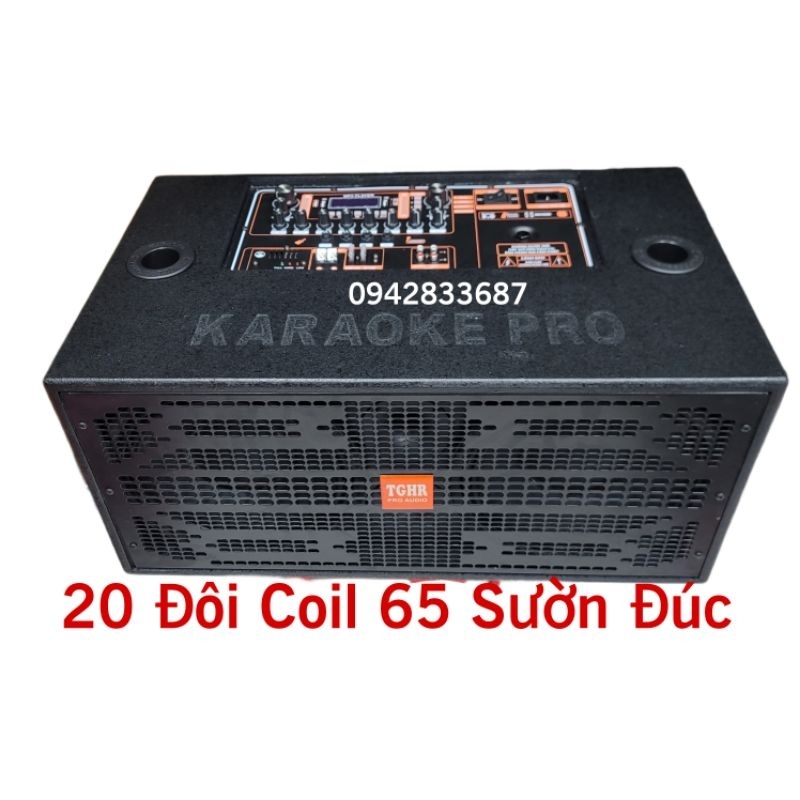 Loa Kéo 25 Đôi Coil 65 Sườn Đúc Công Suất Khủng