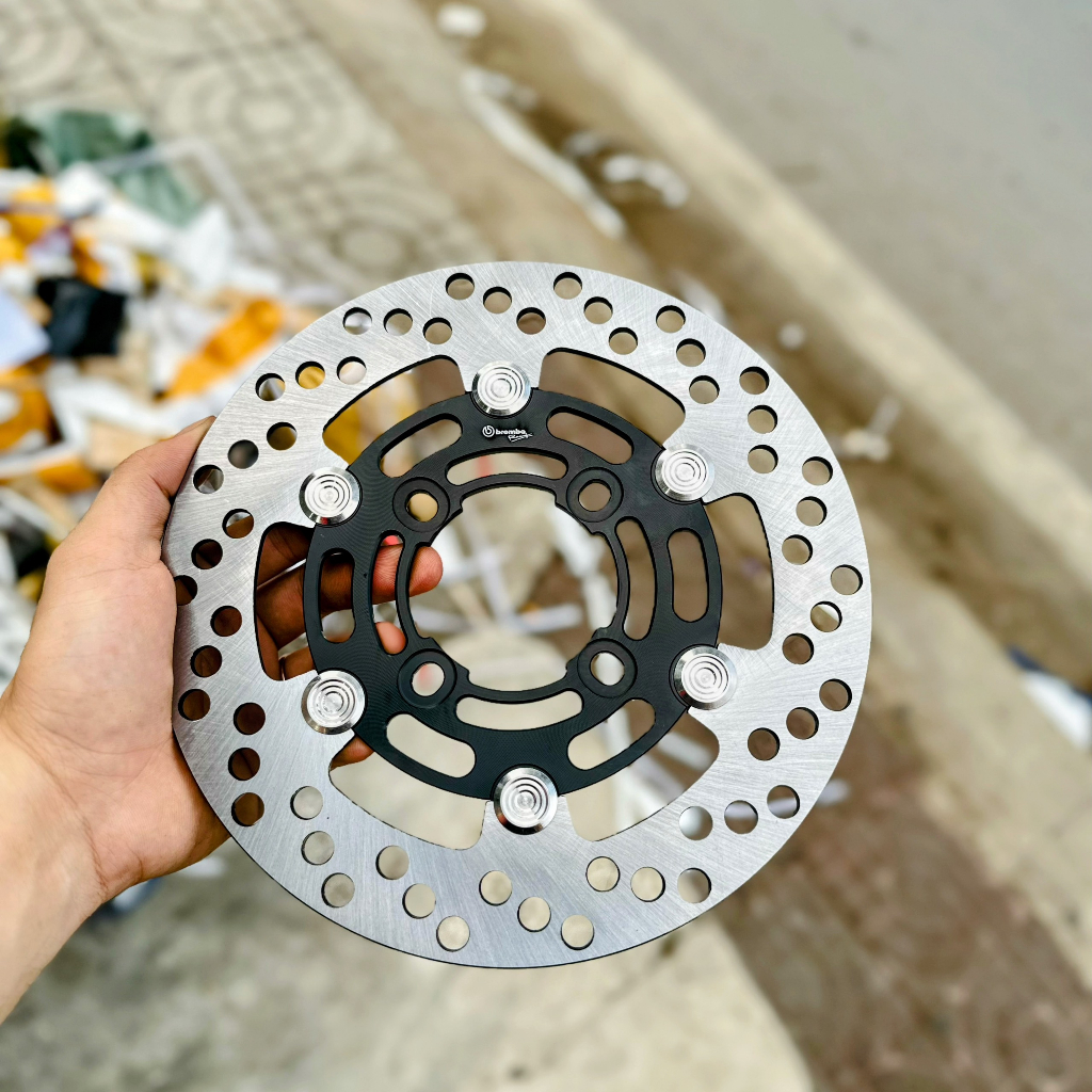Đĩa Bremb Moto 3 220mm Khoen inox 304