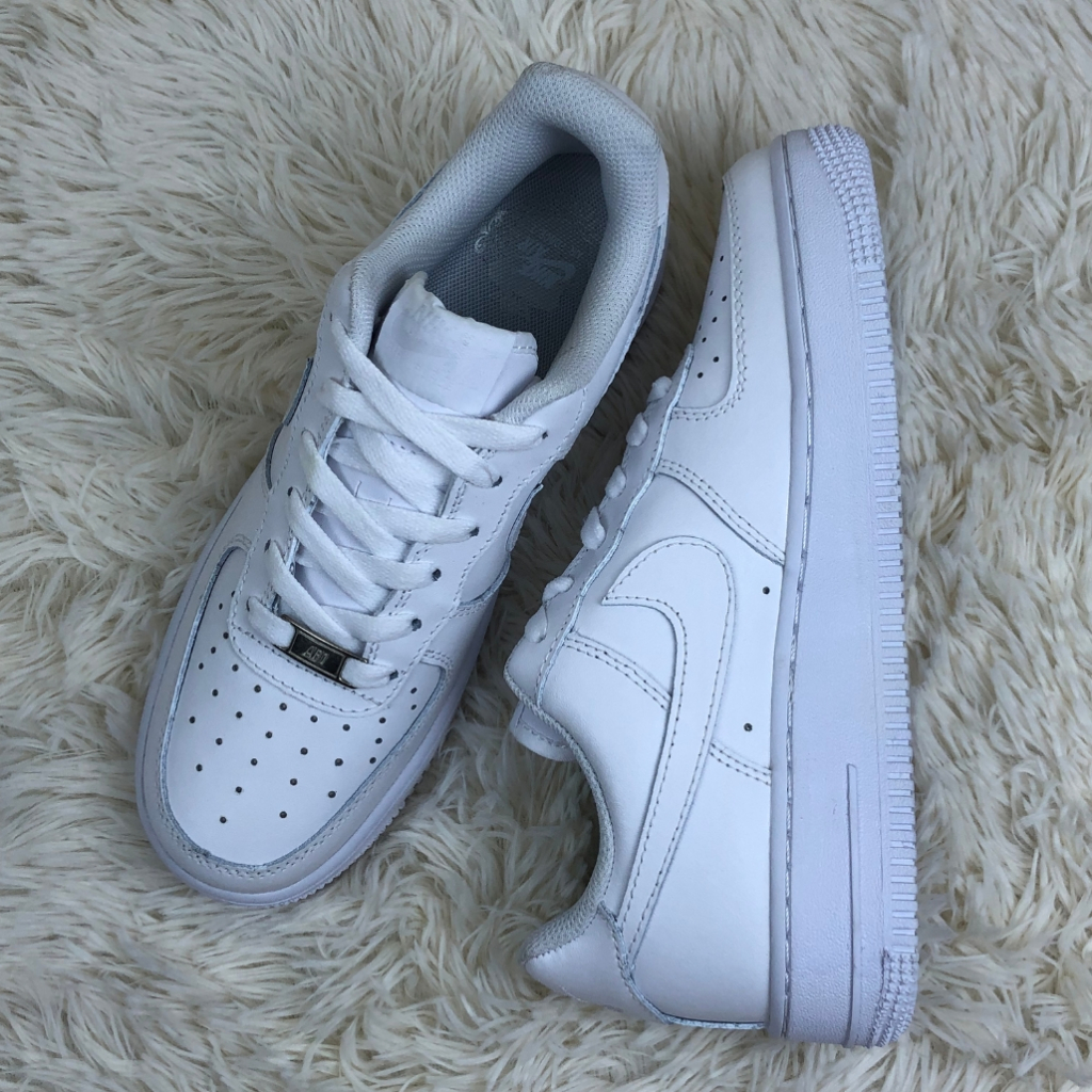 Giày Air Force 1 Auth Giày Nam Nữ, AF1 All White Bao Check Test Thoải Mái 2HAND4YOU
