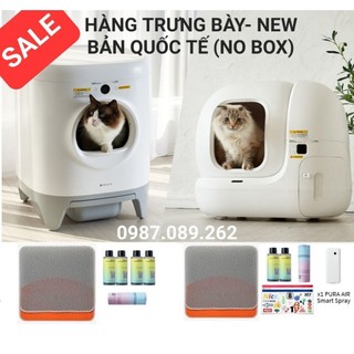 -CÓ SẴN- HÀNG KO HỘP- NEW- Máy dọn vệ sinh mèo tự động Petkit PuraX Max X Pet kit máy dọn phân tự động
