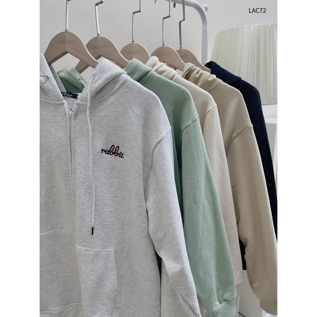 Áo khoác da cá form rộng basic trẻ trung năng động CHIBEST LAC72