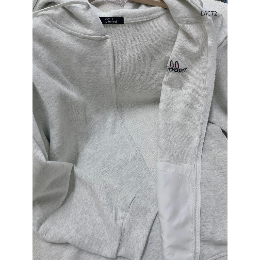 Áo khoác da cá form rộng basic trẻ trung năng động CHIBEST LAC72