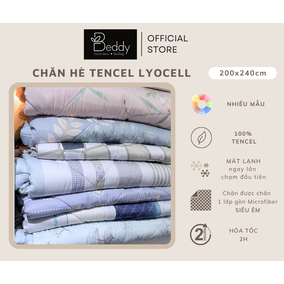Chăn lẻ Tencel Lyocell 200x240cm