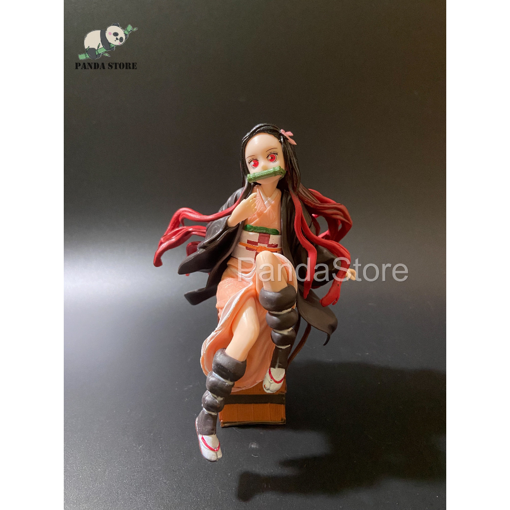 Mô hình đồ chơi nhân vật NEZUKO trong anime Kimetsu no Yaiba dễ thương cute demon slayer