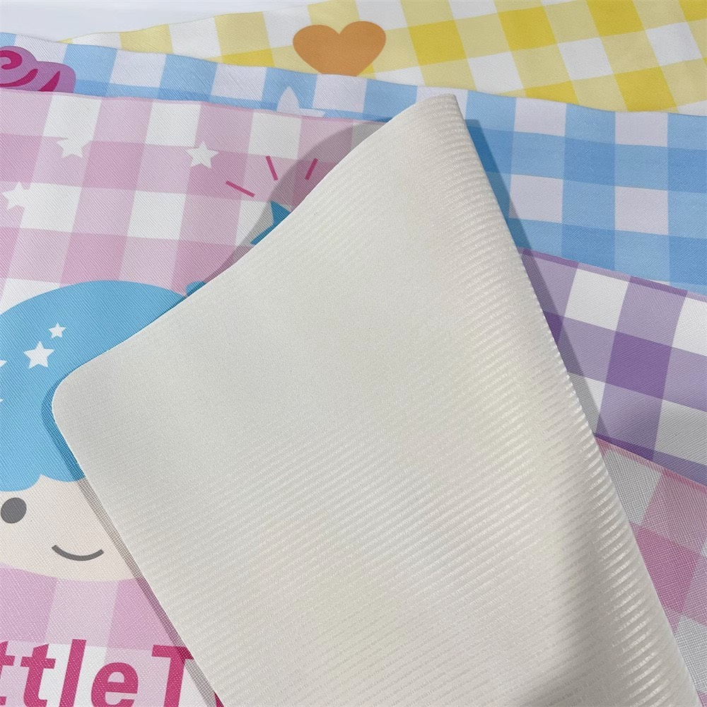 Miếng lót chuột máy tính cỡ to hoạt hình - Thảm lót tay trải bàn học, bàn làm việc decor nhiều hình cute nhựa PVC