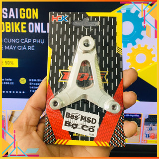 Pas nhôm cnc gắn mobin sườn msd xăng cơ , fi
