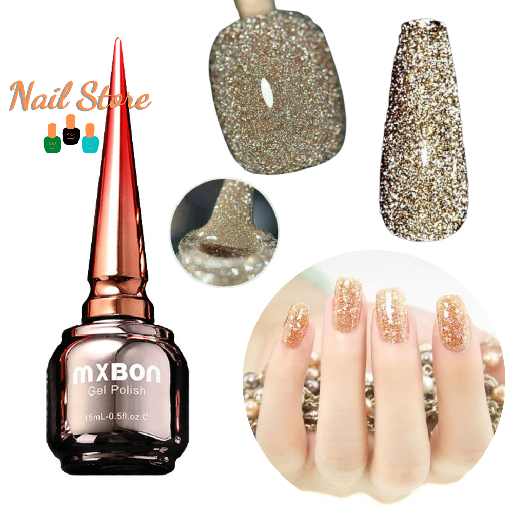 Set Sơn Gel Nhũ Flash Milan 4 Màu - Tặng Kèm Bảng Màu