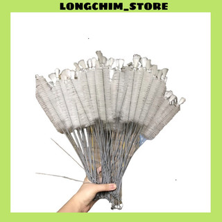 Chổi lau cọ cóng chim mềm chất liệu cước trắng dễ dàng lau chùi cọ cóng chim
