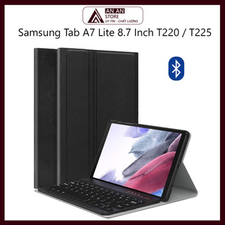 Bao da kèm bàn phím cho samsung galaxy tab a7 lite 8.7 inch t220 / t225 bluetooth