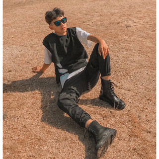 ÁO GILE KAKI FORM UNISEX (hình chụp thật)