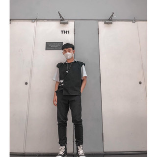 ÁO GILE KAKI FORM UNISEX (hình chụp thật)