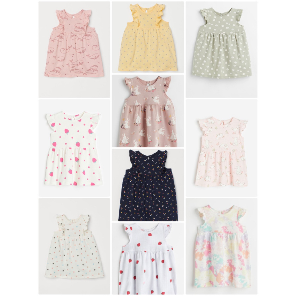 Váy cánh tiên HM UK/US size 4-6m đến 3-4y