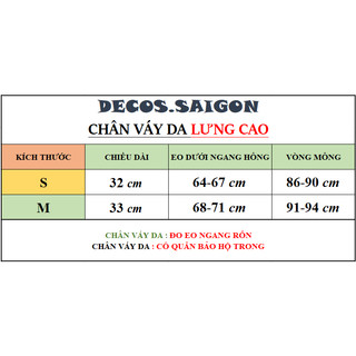 CHÂN VÁY DA | Decos Saigon