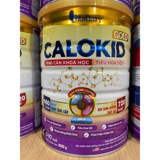 [QUÀ TẶNG KHI MUA TỪ 2 LON] SỮA BỘT CALOKID GOLD 1+ 900G (HSD 12/2024)