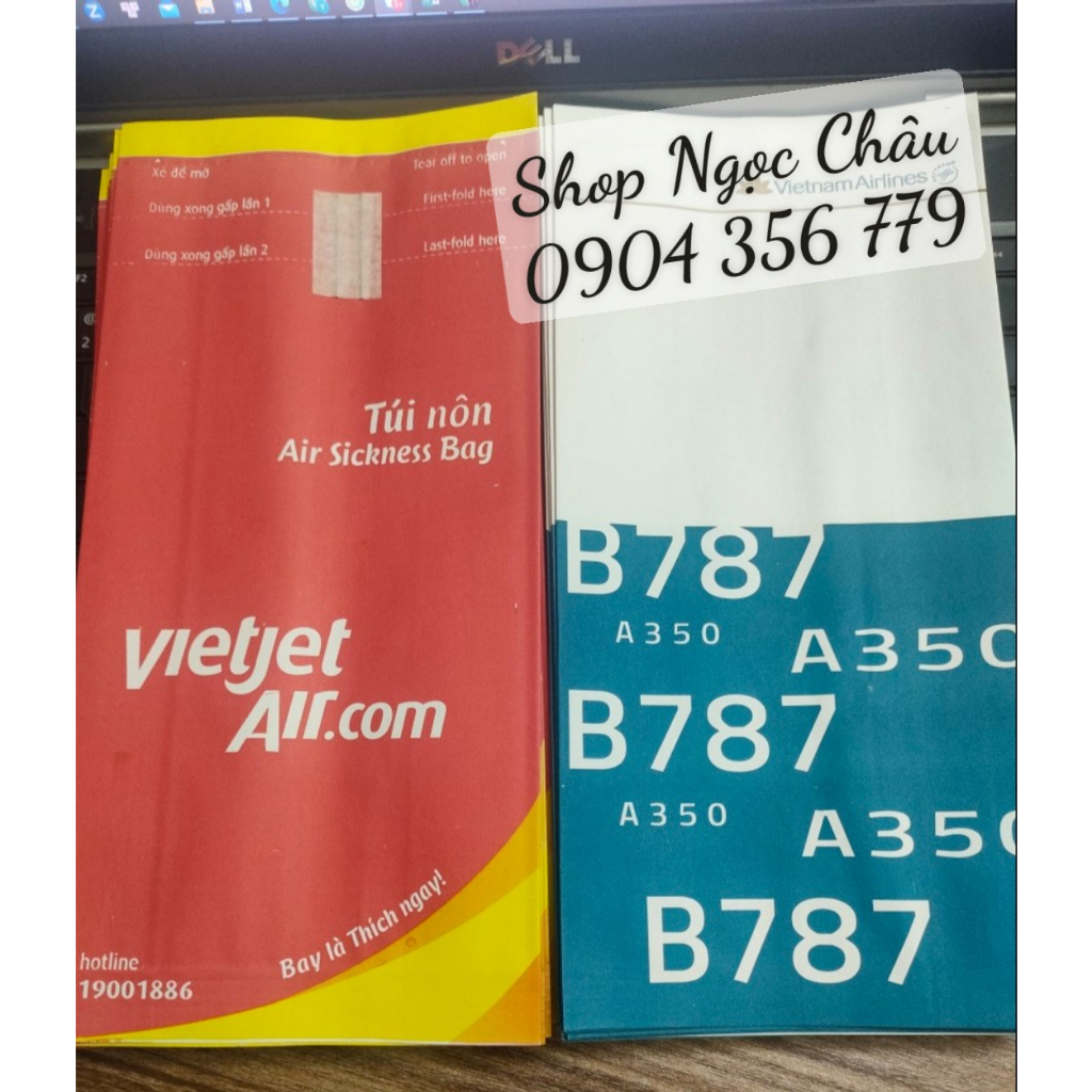 Set 20 túi nôn cao cấp VN/VJ