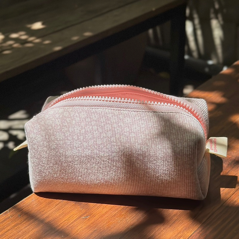 Hộp Bút Hoa Nhí Màu Tím Pastel “LILAC” - Pouch Makeup