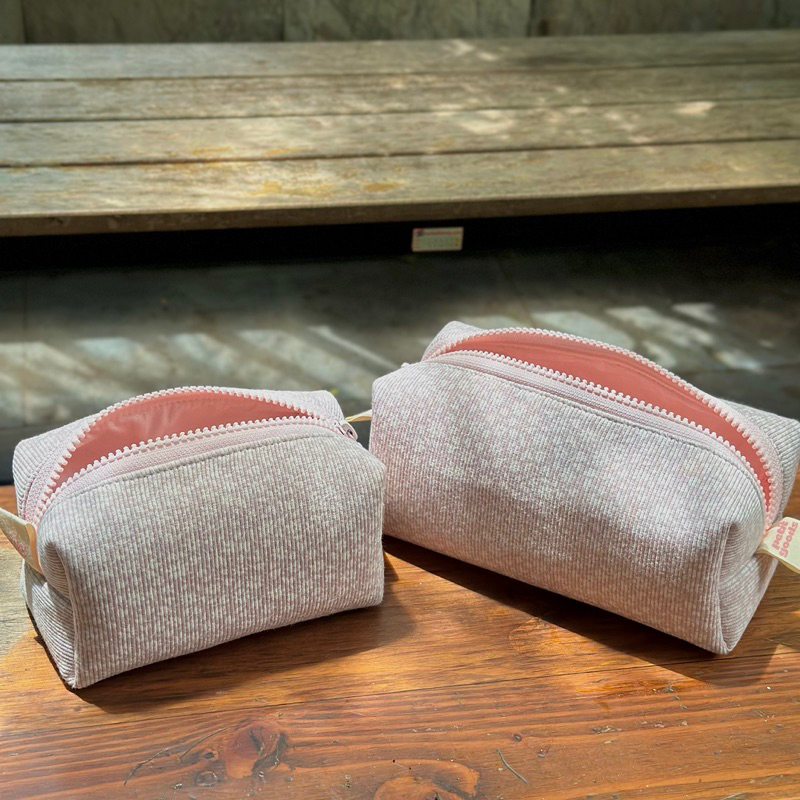 Hộp Bút Hoa Nhí Màu Tím Pastel “LILAC” - Pouch Makeup