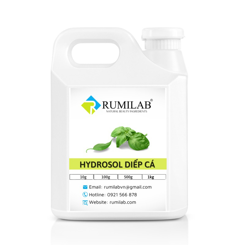 100ML - Hydrosol Diếp Cá - Nguyên liệu mỹ phẩm Rumilab