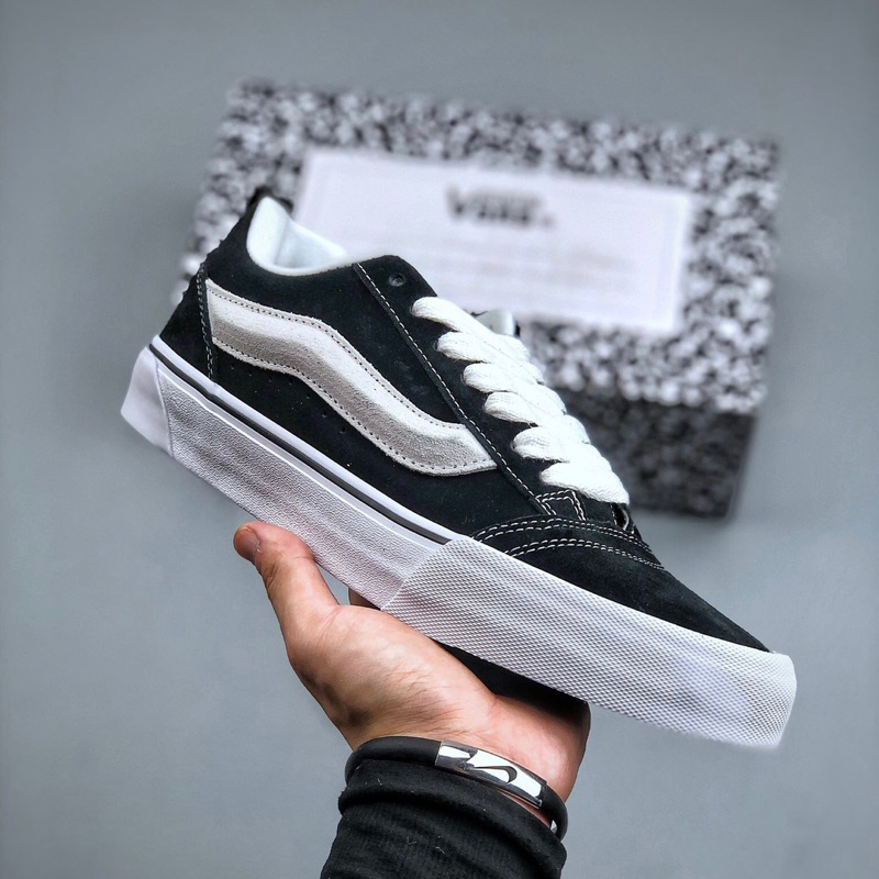 Giày Sneaker Vans Vault UA Knu-Skool VR3 LX Imran Potato Black White Hàng SC
