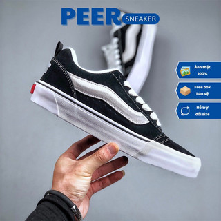 Giày sneaker vans vault ua knu-skool vr3 lx imran potato black white hàng sc