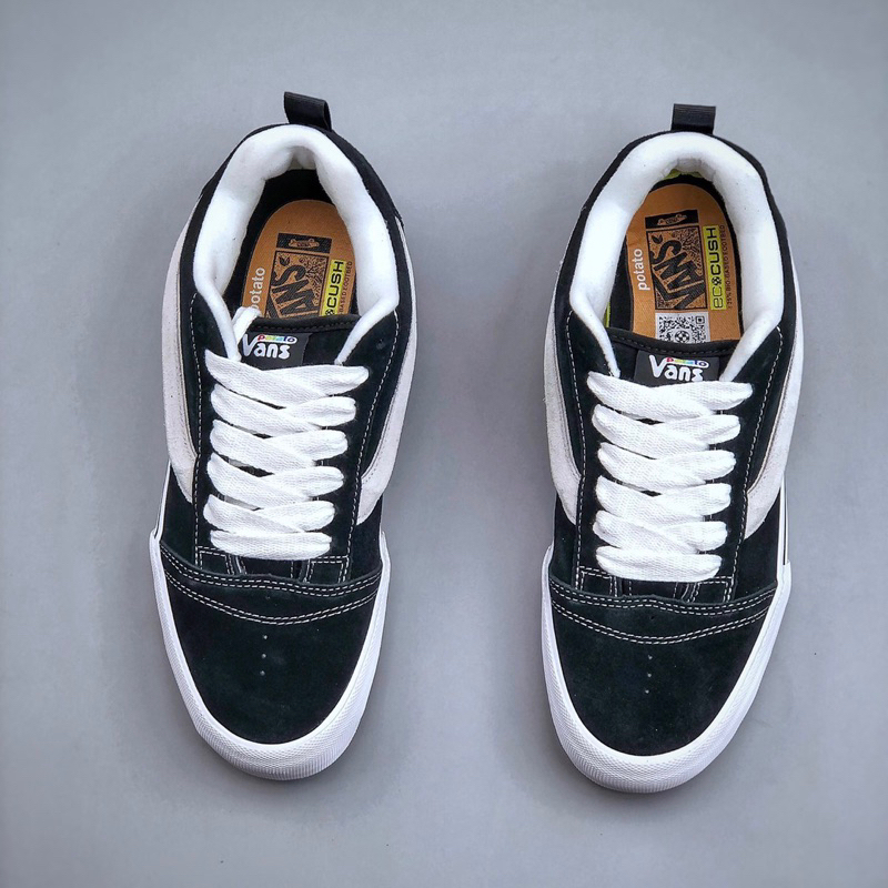 Giày Sneaker Vans Vault UA Knu-Skool VR3 LX Imran Potato Black White Hàng SC