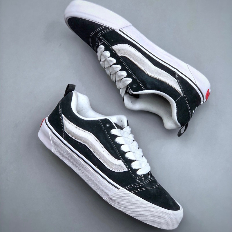 Giày Sneaker Vans Vault UA Knu-Skool VR3 LX Imran Potato Black White Hàng SC