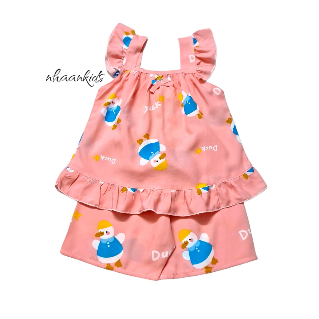 BỘ TOLE  LANH 2 DA HAI DÂY CÁNH TIÊN SIÊU XINH SIÊU MÁT CHO BÉ GÁI - NHÀ AN KIDS