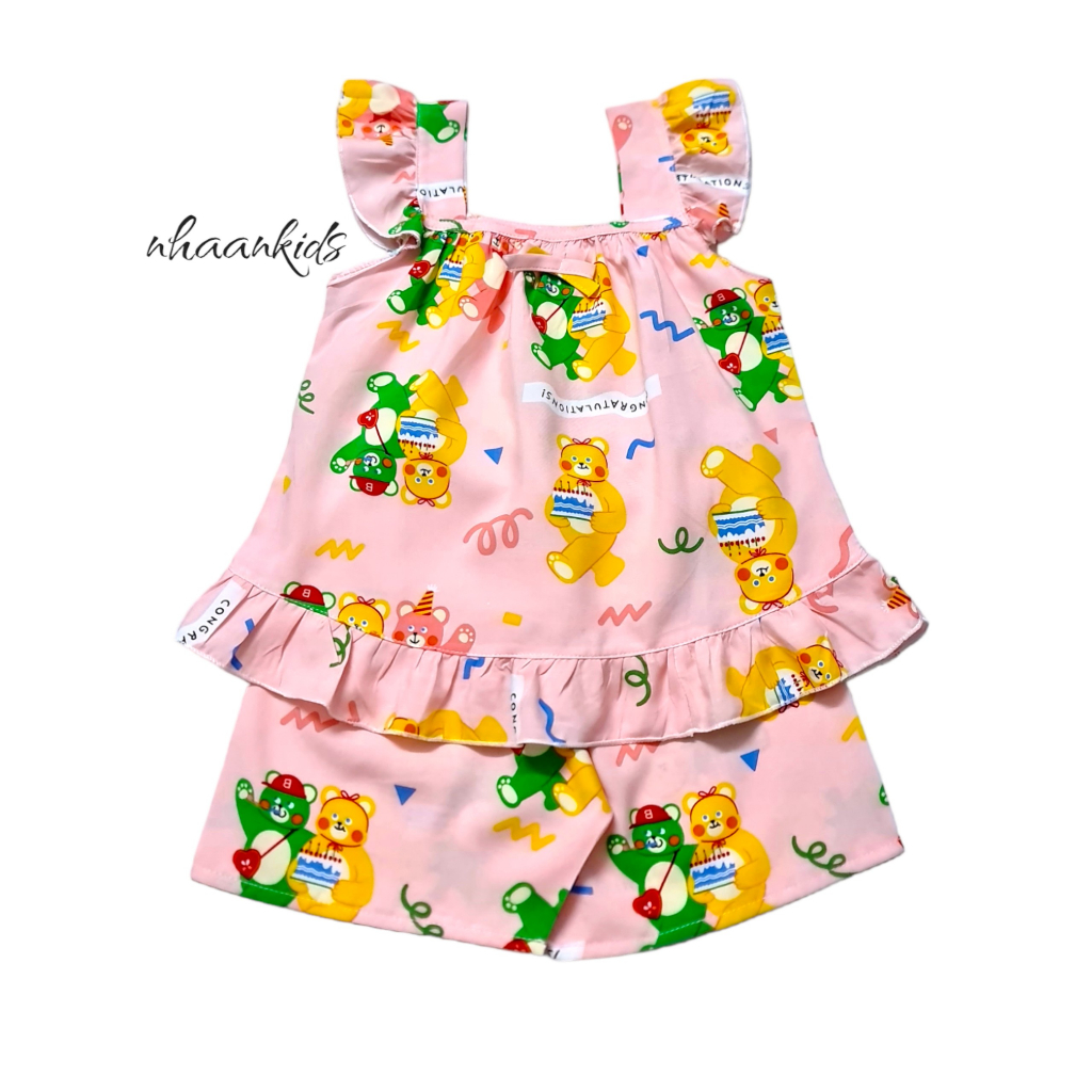 BỘ TOLE  LANH 2 DA HAI DÂY CÁNH TIÊN SIÊU XINH SIÊU MÁT CHO BÉ GÁI - NHÀ AN KIDS