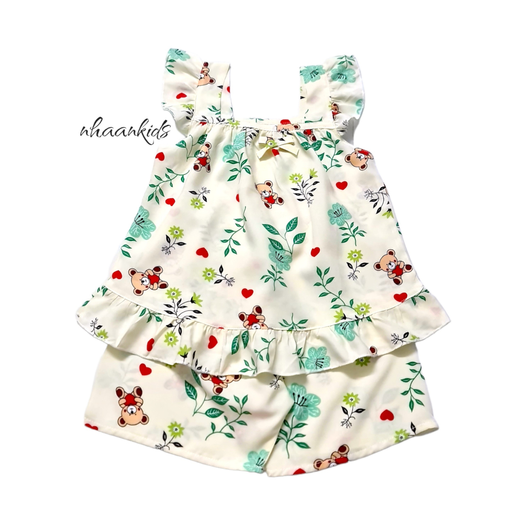 BỘ TOLE  LANH 2 DA HAI DÂY CÁNH TIÊN SIÊU XINH SIÊU MÁT CHO BÉ GÁI - NHÀ AN KIDS