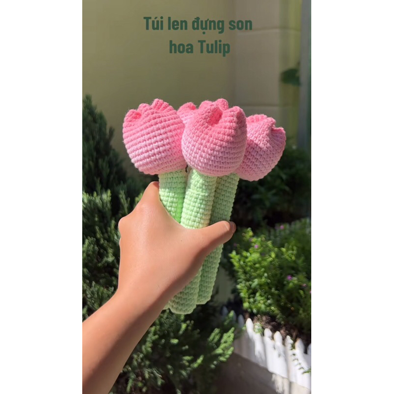 Túi đựng son 🌷🌷 bằng len🌼