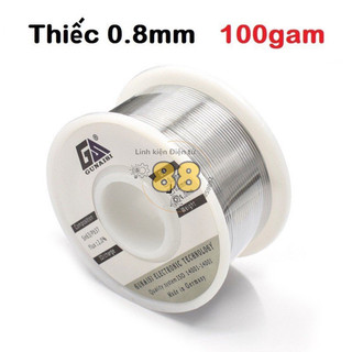 Thiếc hàn gunaisi tỷ lệ 63/37 sn/pb 0.8mm cuộn 100gram
