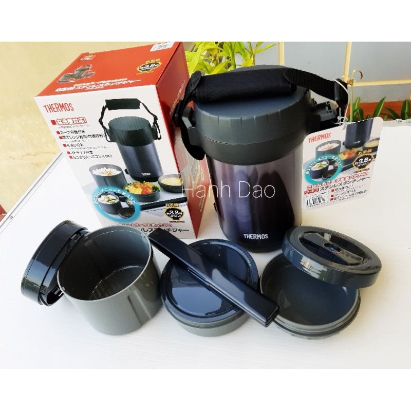 Hộp cơm giữ nhiệt THERMOS JBG-2000, hàng chính hãng, mới nguyên hộp