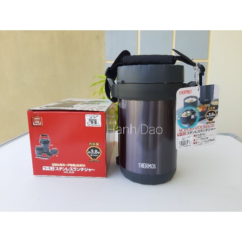 Hộp cơm giữ nhiệt THERMOS JBG-2000, hàng chính hãng, mới nguyên hộp