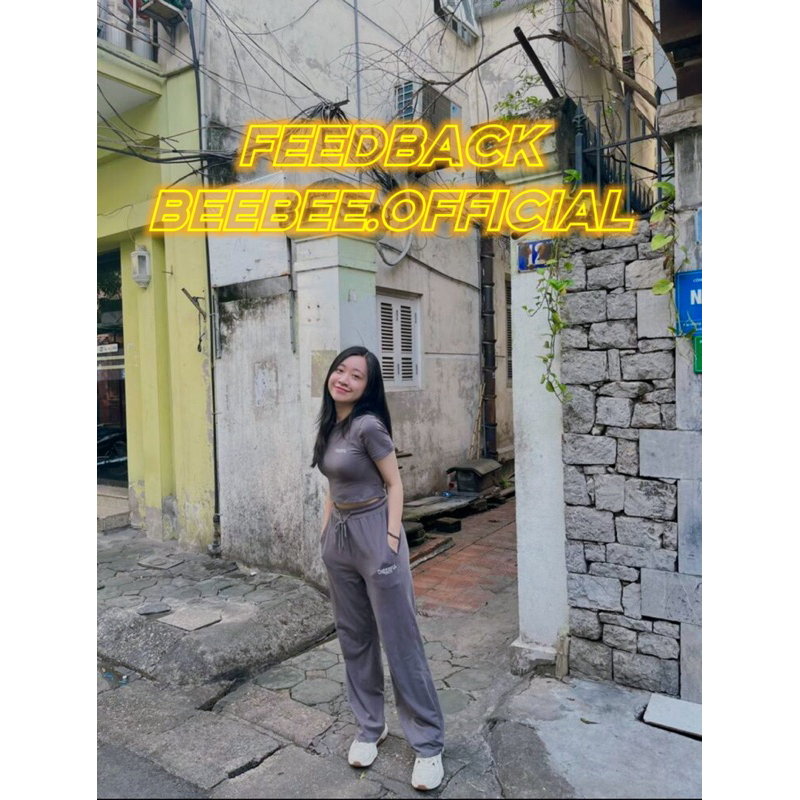 Set bộ áo thun quần thể thao Cotton.