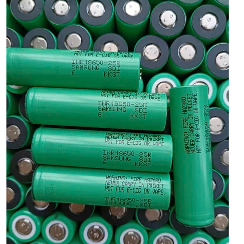 Cell Pin 18650 Samsung 25r DL 2700mAh - 3.7V xả 25A Tháo khối