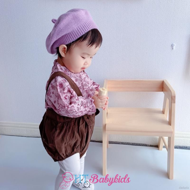 Mũ Nồi Dệt Kim Len Nơ Đáng Yêu Cho Bé Trai Bé Gái