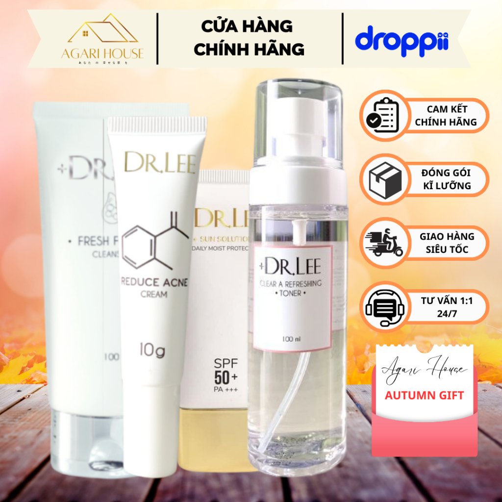 Agari House - Combo sạch mụn toàn diện +DR.LEE đem tới làn da trắng hồng, khỏe mạnh sau 14 ngày
