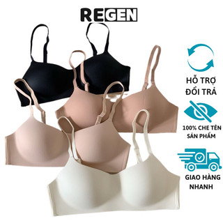 Áo lót su trơn không đường may,áo lót su đúc không ngọng đệm mỏng,áo ngực không gọng