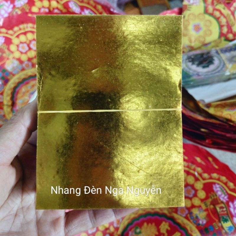 Giấy cúng bạc đại nhỏ/Đinh vàng bạc đại 100 tờ