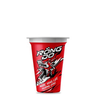 Nước tăng lực Rồng Đỏ ly vị dâu 220ml